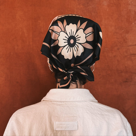 Butterfly - Pañuelo Bandana Seda