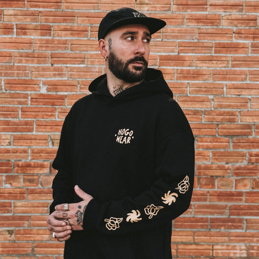 Wild Petals - Sudadera con capucha