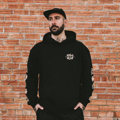 Wild Petals - Sudadera con capucha