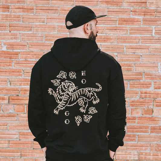 Wild Petals - Sudadera con capucha