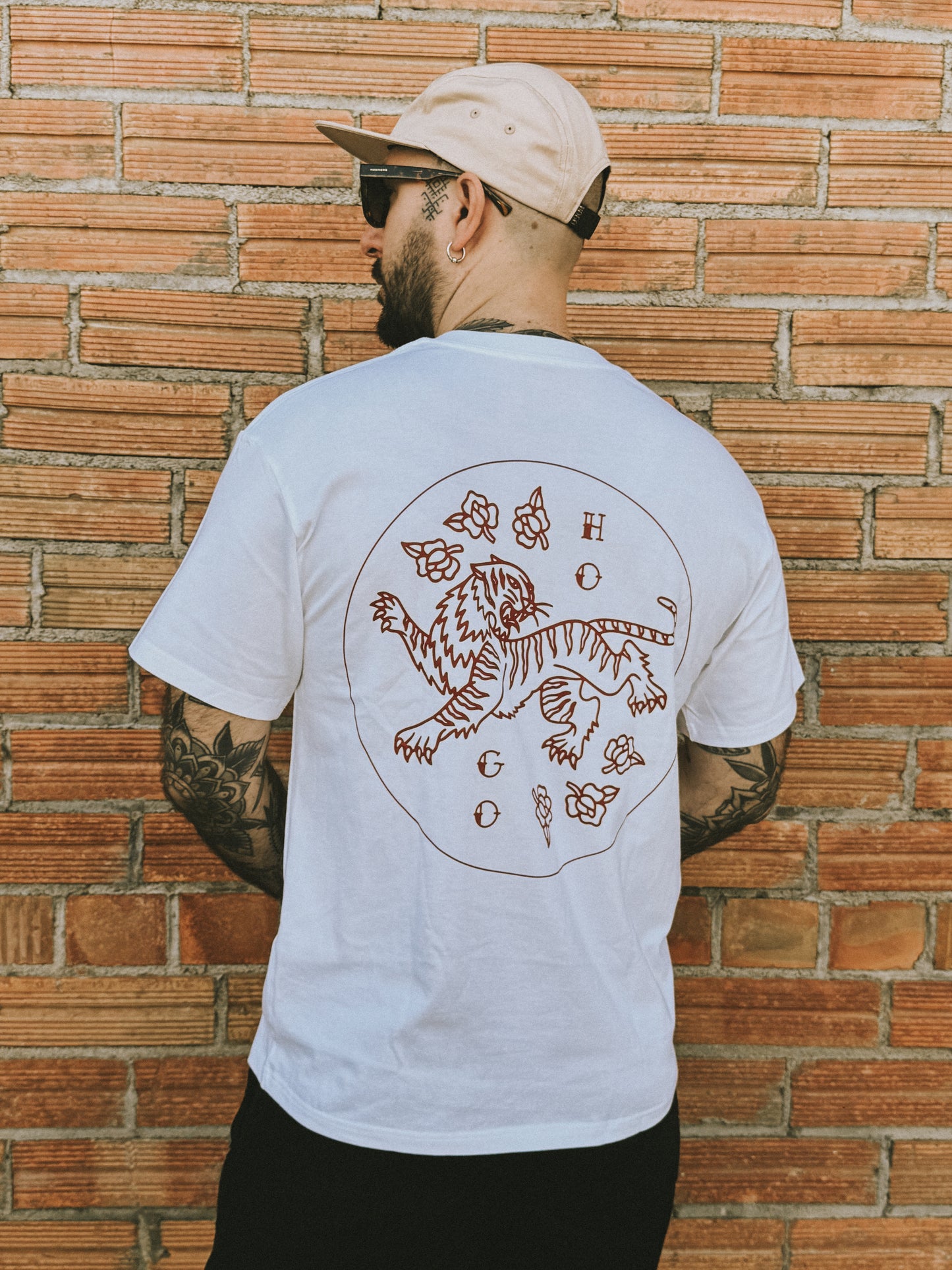 Wild Petals - Camiseta Blanca